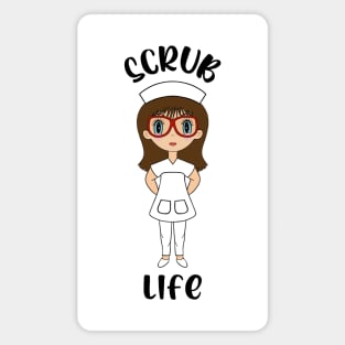 SCRUB Life Nurse Magnet